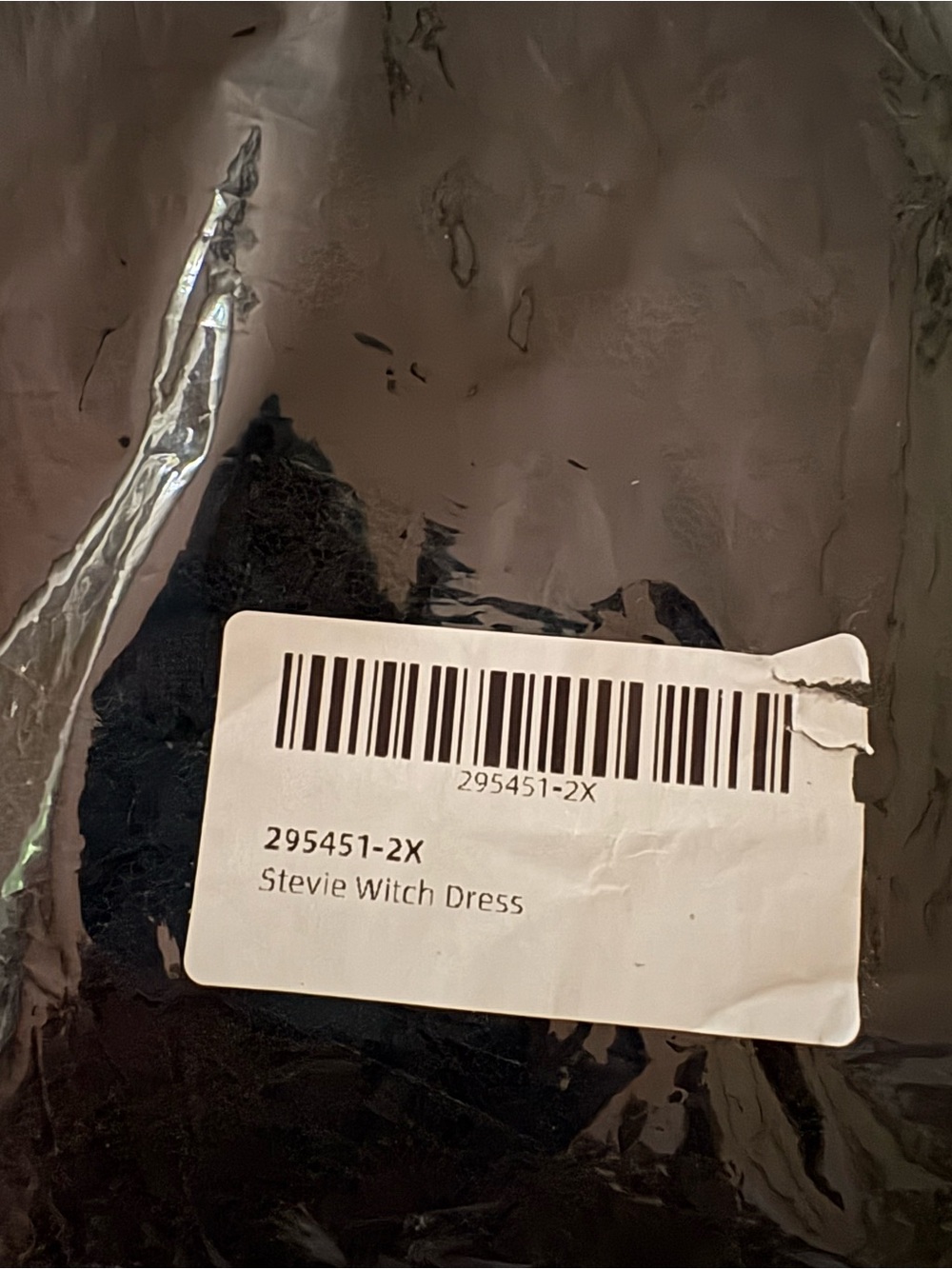 Stevie Witch Dress NIB in Black XXL - Picture 15 of 15